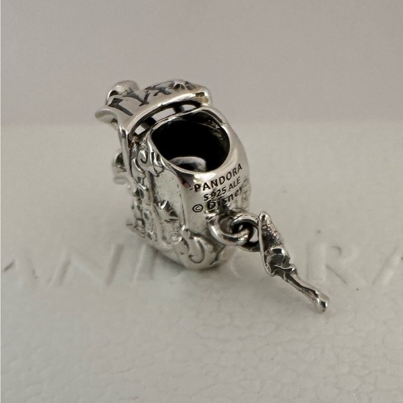 Pandora Disney, Tinker Bell & Captain Hook’s Pirate Ship Charm 925 Ale #177 - Picture 2 of 6